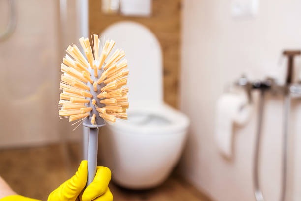 Quel produit faut-il utiliser pour nettoyer la brosse des toilettes ? :  Femme Actuelle Le MAG